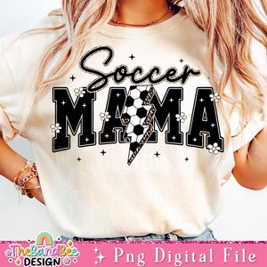 Soccer Varsity Png, Lightning Soccer Png Sublimation, Retro Soccer Png Shirt Design, Soccer Mama Png Download, Soccer Sublimation