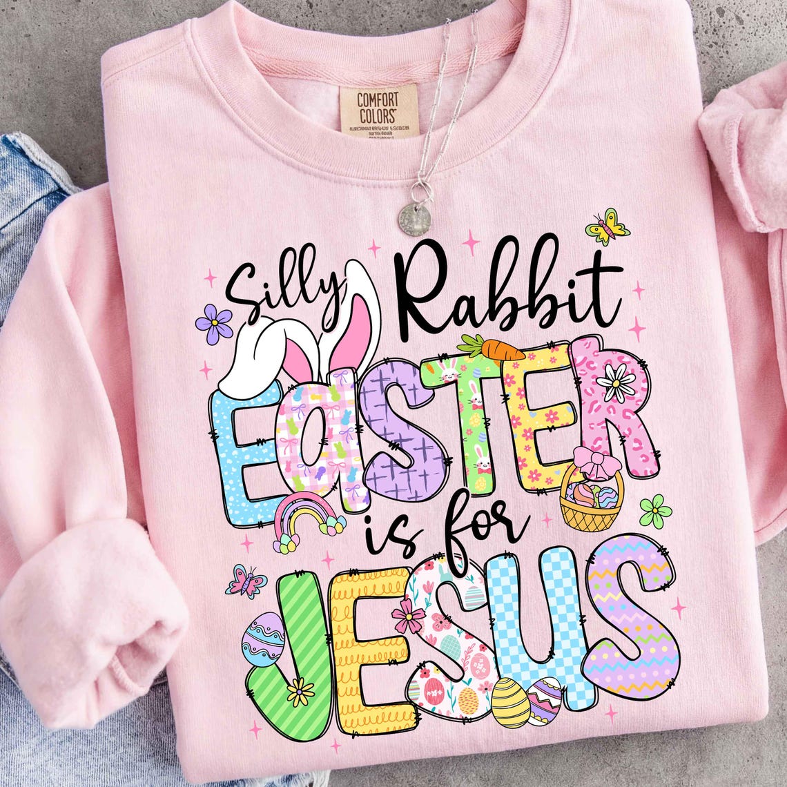Silly Rabbit Easter If for Jesus Png, Easter Jesus Png, Easter Coquette ...