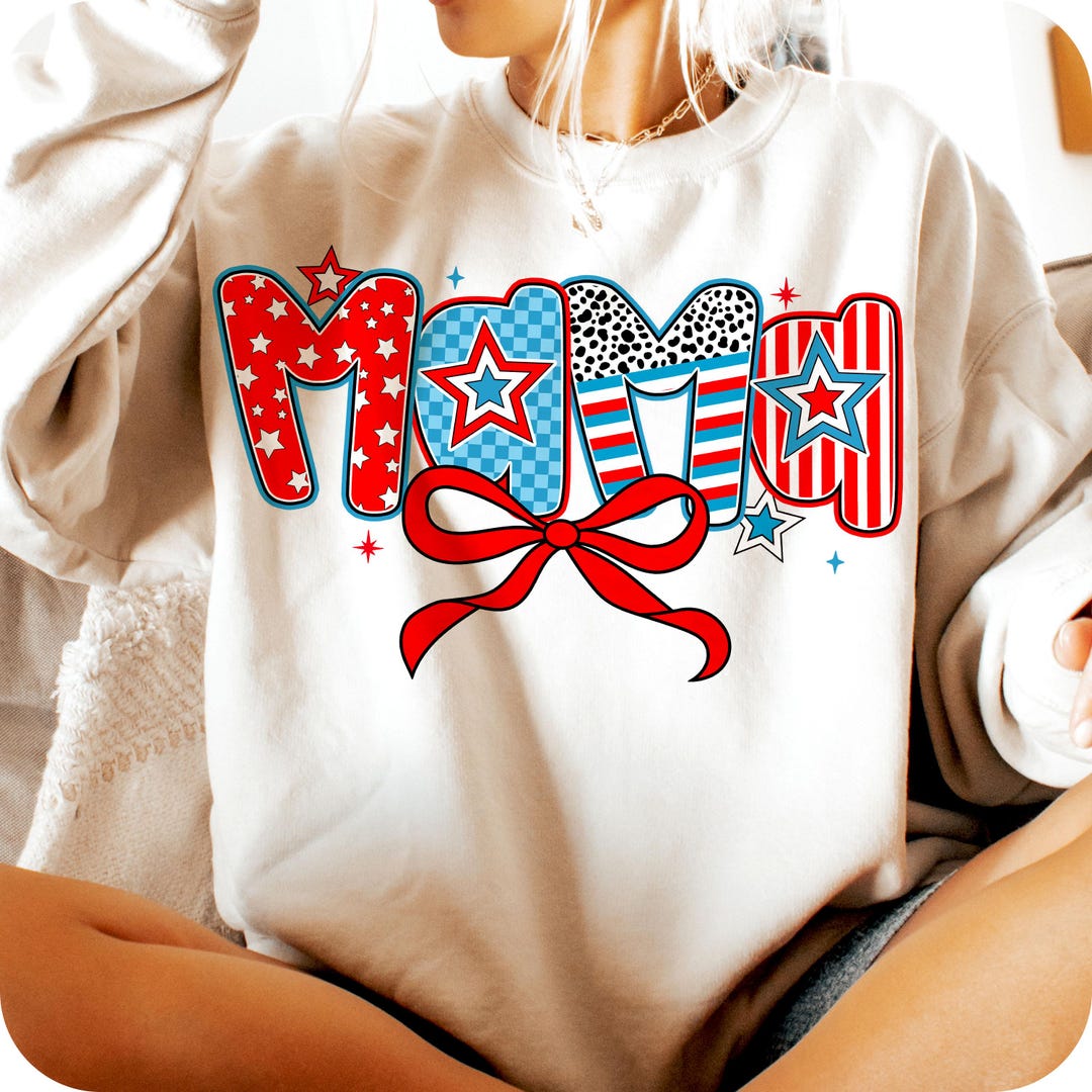 American Mama Coquette Png, Preppy 4th of July Png, 1776 Png, Mother ...