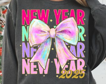 New year Coquette 2025 png, New Year 2025 Png, Happy New Year 2025 Png, Retro New Years Png, 12 new chapters png, Happy New Year 2025 Png