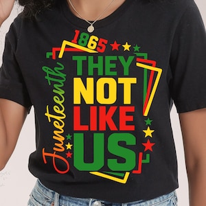 Lot Juneteenth PNG, Juneteenth 1865 Png, Ils ne nous aiment pas Png, Jour de l'émancipation Png, Juneteenth Shirt Png, Sublimation noire liberté image 2