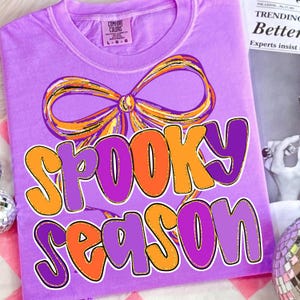 Spooky Season Coquette Png, Retro Halloween Spooky Coquette Png, Preppy Spooky Halloween png, Spooky Vibes png, Halloween Girly png