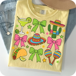 Coquette Cinco De Mayo Png, Preppy Cinco De Mayo Png, Mexicaine Png Tequila Png Margarita Sublimation, Fiesta Png Cinco De Mayo Shirt Design