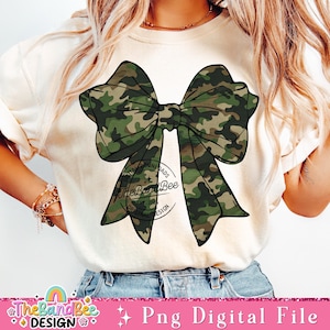 Camo Coquette Bow PNG, Coquette Camouflage bow Png, Mama Clipart, Retro Camo Girl Png, Trendy Coquette PNG, Cute Aesthetic Sublimation