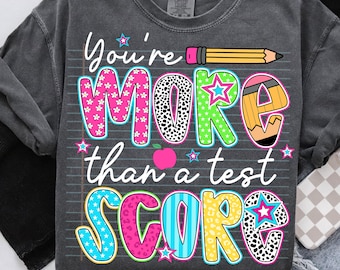 Je bent meer dan een testscore png, doe je best png, doe je best png, testdag png Ontwerpsublimatie, staatstesten png, testcoördinator
