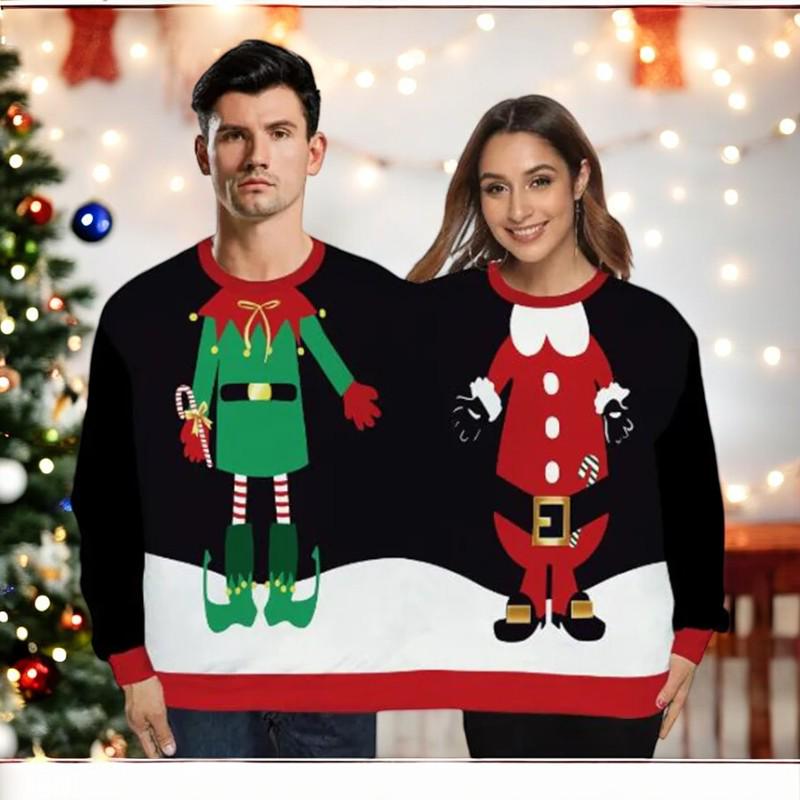 Double sweater christmas best sale