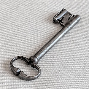Antique Key, Highly Unusual Chest Key from the 18th Century France