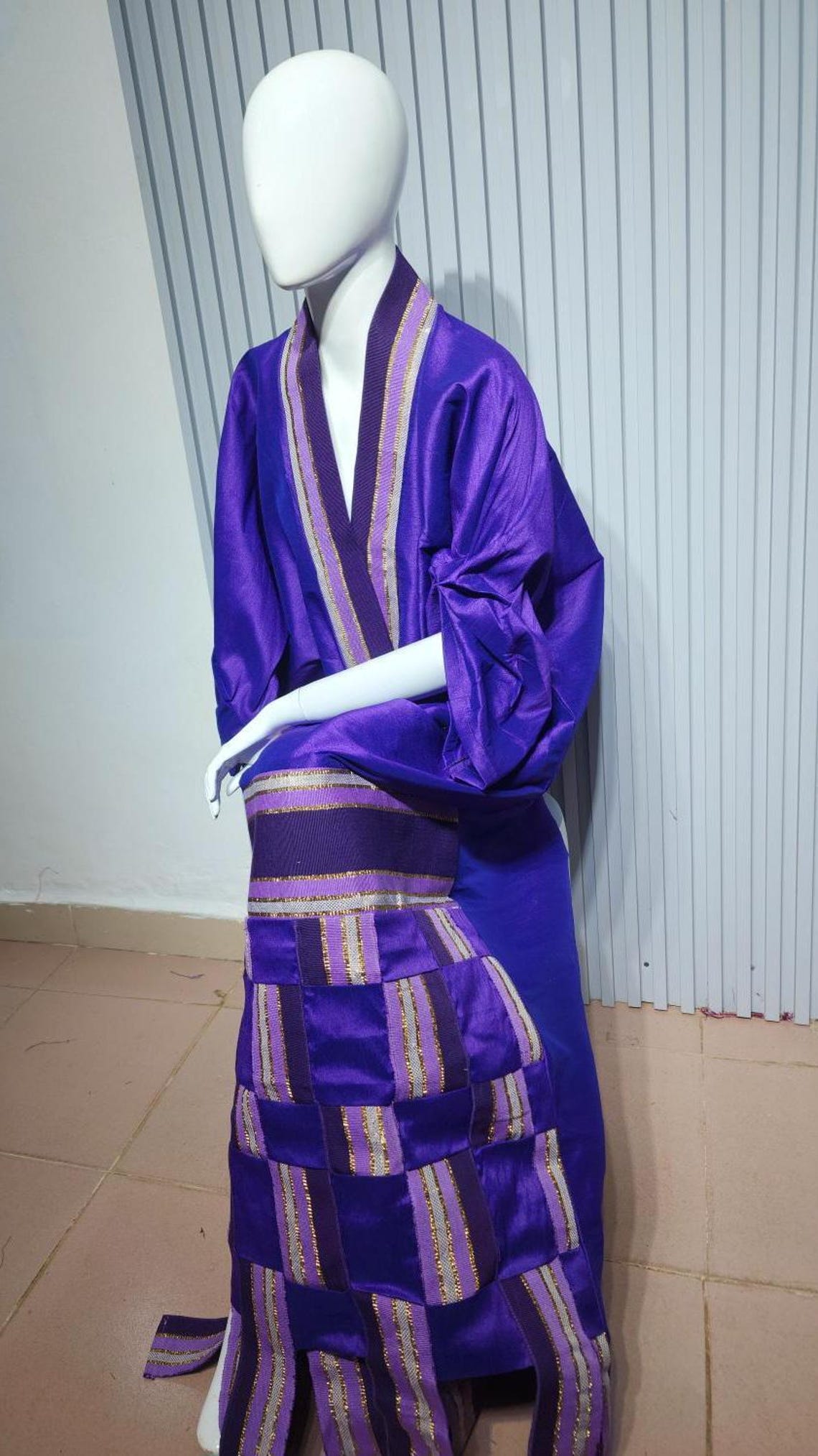 Ankara asooke boubou(Pink)