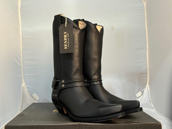 Sendra Boots 3305 BLK Harness Men s Size 8 Etsy