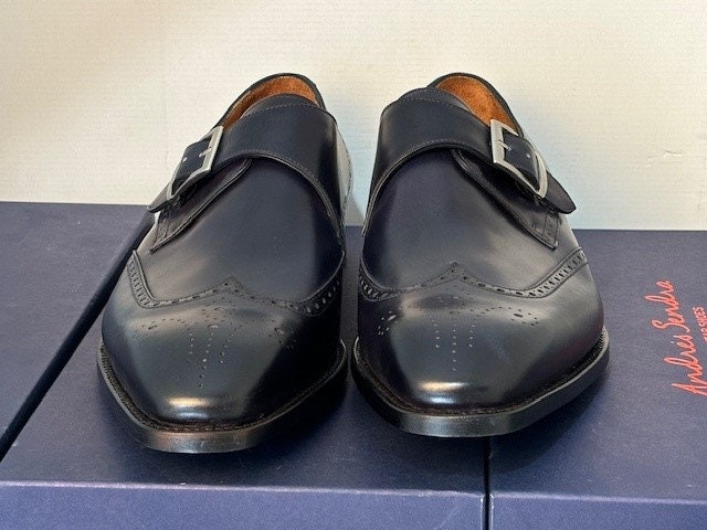 Andres Sendra Single Monk Strap Wingtip - Etsy display picture 2