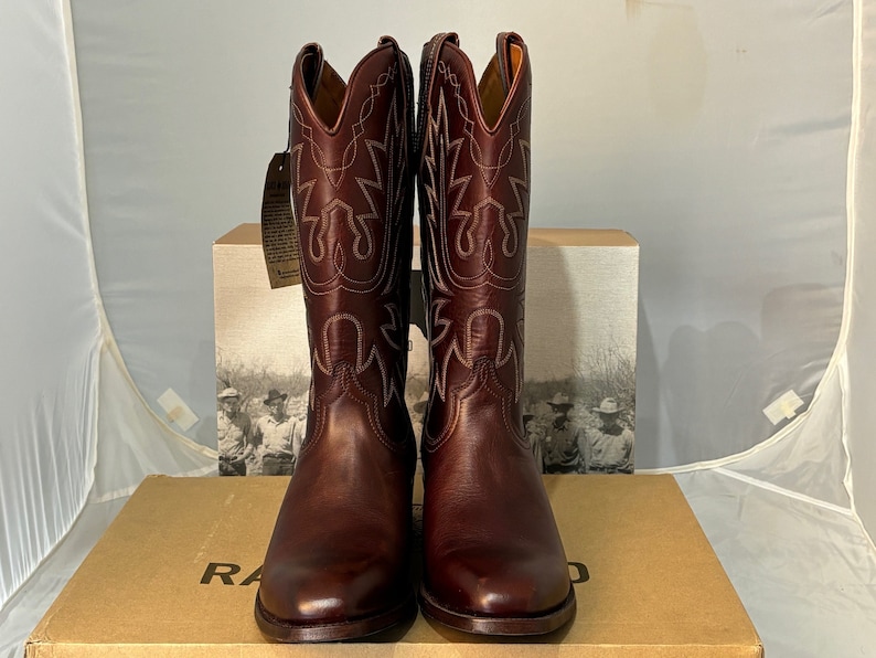 Ranch Road Carson Round Toe Cowboy Boot - Etsy