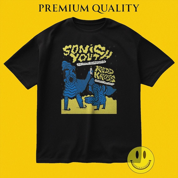 Limited Sonic Youth Album Tshirt 80s 90s Grunge Rock Music Retro T 