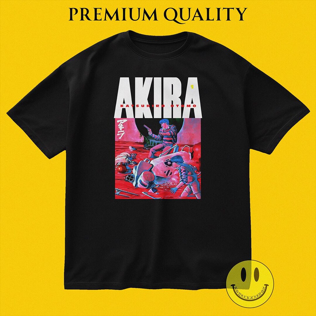 Akira T-shirt, Anime Movie Gift Shirt, Vintage Retro 80s Akira T-shirt, Anime Movie Gift Shirt, Vintage Retro 80s
