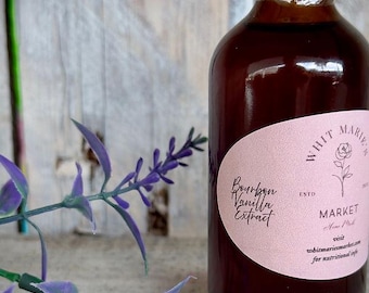 Bourbon Vanilla Extract 4 oz