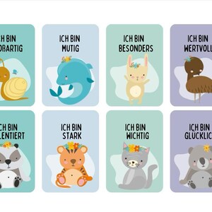 Affirmatie/kinderen/aanmoedigingskaarten/routine/lof