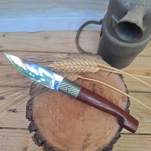 Traditional Sardinian Knife “Guspinesa” – Pointed Tip