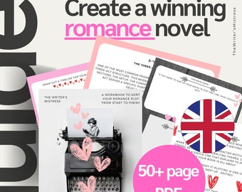 Livro de exercícios de plotagem de romance: destaque-se, publique-se, escreva um livro ÉPICO! Exercícios, esboço do enredo, sinopse, exemplo, guia de redação do kit de ferramentas