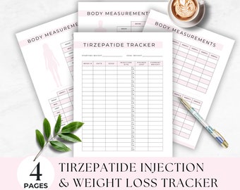 Tirzepatide Injection Tracker, Tirzepatide, Weight Loss Tracker, Simple Injection Log, GLP Chart, Body Measurement Tracker, Compound GLP Log - Etsy Tirzepatide Injection Tracker, Tirzepatide, Weight Loss Tracker, Simple Injection Log, GLP Chart, Body Measurement Tracker, Compound GLP Log - Etsy