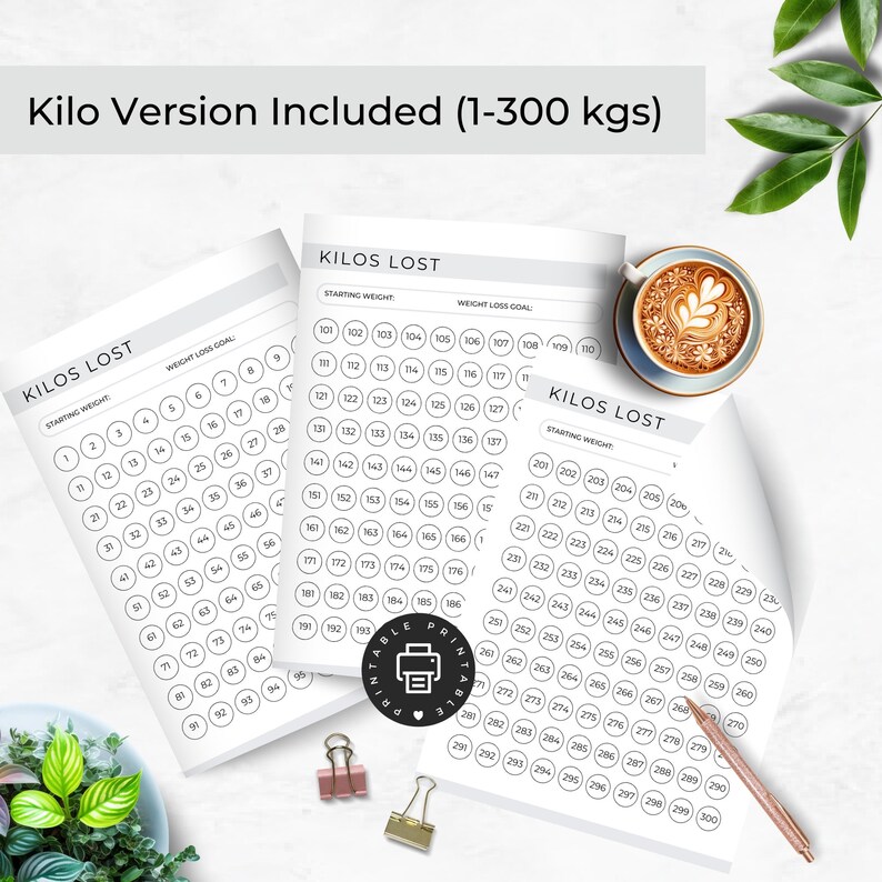 Tirzepatide Weekly Journal and Tracker
Tirzepatide Weight Loss Log
10 Pages
Kilos & Pounds Version
Instant Printable Download
Sizes Include: Letter, A4, and A5