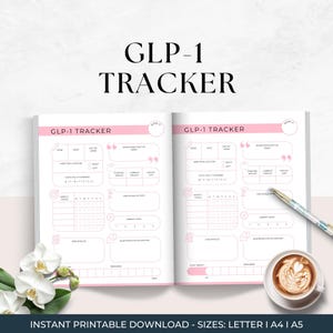 GLP1-gewichtsverliestracker, tirzepatide-weekverslag, semaglutide-injectieplanner, GLP1-grafiek, verloren kilo's, samengesteld GLP-gewichtslogboek, doelen
