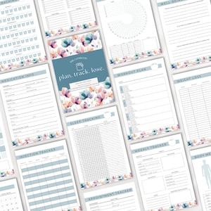 SemaGlutide Planner and Journal
66 Pages
Designed to Support Your Weight Loss Journey when using Semaglutide & Tirzepatide
Instant Printable Download
Sized Included: Letter, A4, A5
