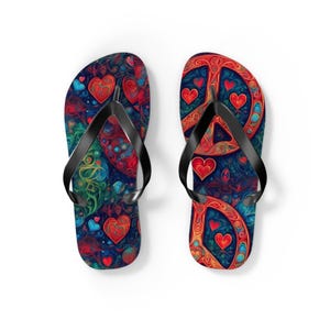 BE HIPPY, Sinal de Paz, Sandálias Chinelos Femininos, Tangas, Calçar, Praia, Piscina, Roupas de Férias de Verão