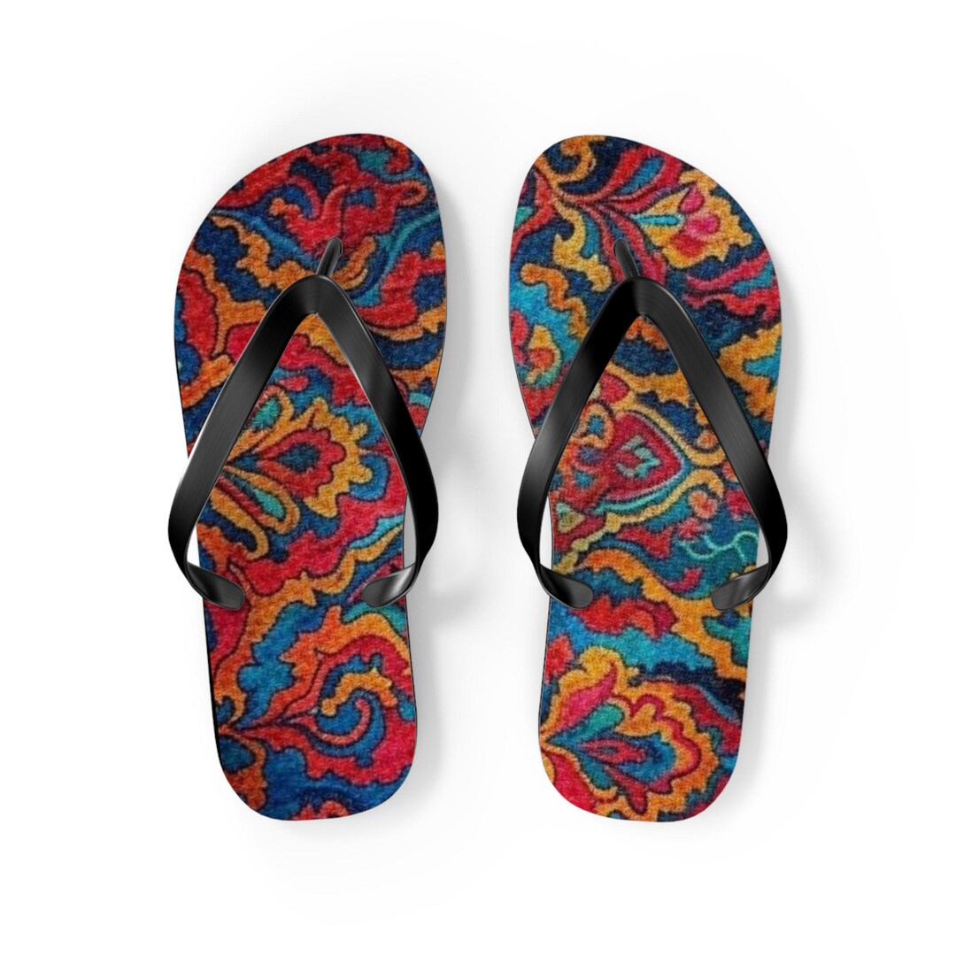 womens boho flip flops