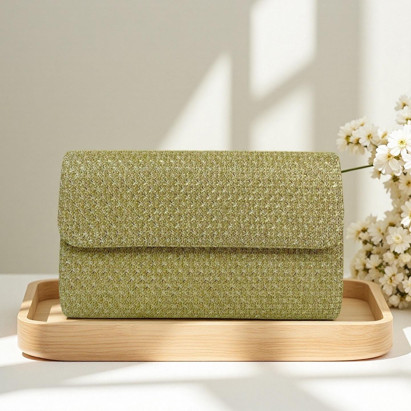 Evening bag, Sparkling evening bag, Luxury evening bag, Bridal clutch, Bridesmaid clutch, Wedding gift, Women's gift