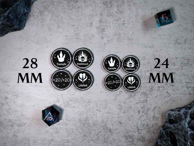 Magic the Gathering - Counters - MTG EDH Tokens - Etsy