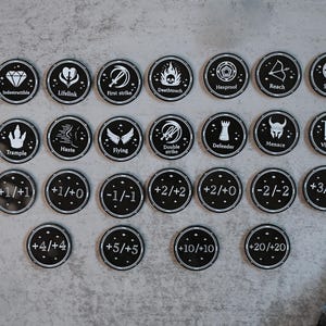 Magic the Gathering - Counters - MTG EDH Tokens - Etsy