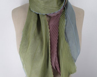 Tricolor Scarf Etsy - 