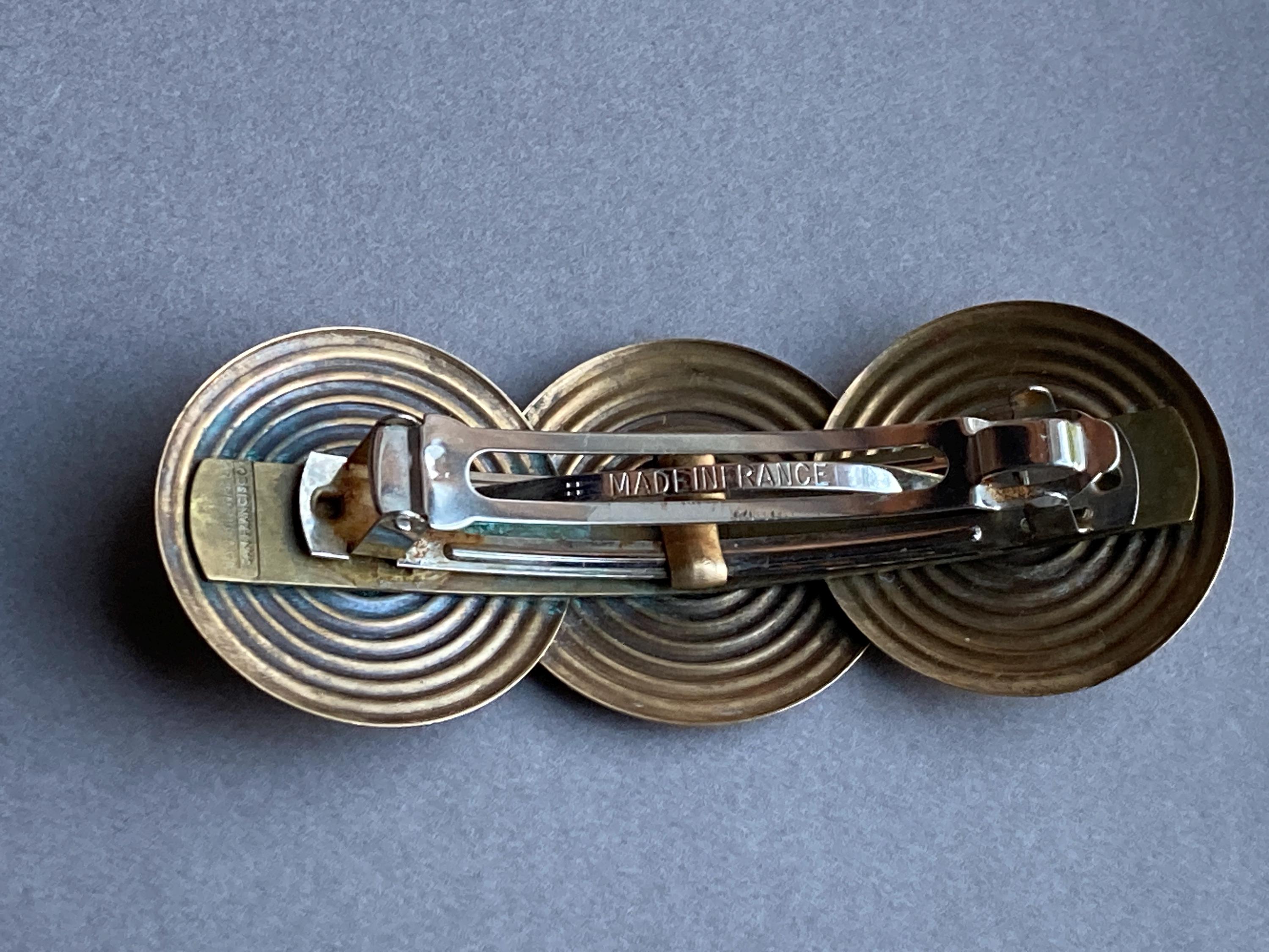 Vintage Bakelight Light Belt Strap Buckle Hair Barrette Hair Clip Used Bakelite Vintage Hair Clip - Etsy main image 2