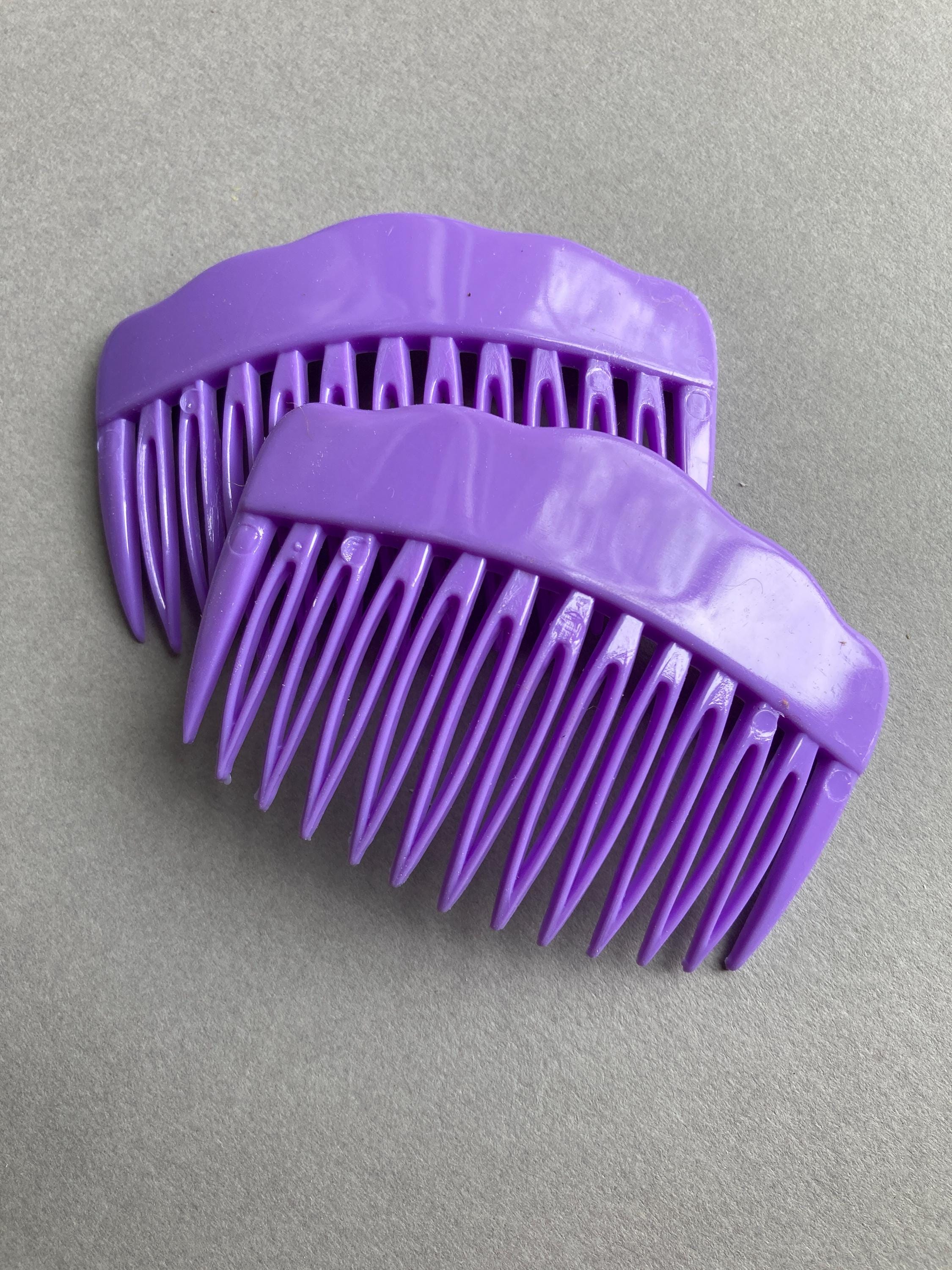 Vintage 80’s Hong Kong Purple Hair Comb Set Amazon.com : Hair Styling Comb Set, Teasing Brush, Rat Tail  main image 4