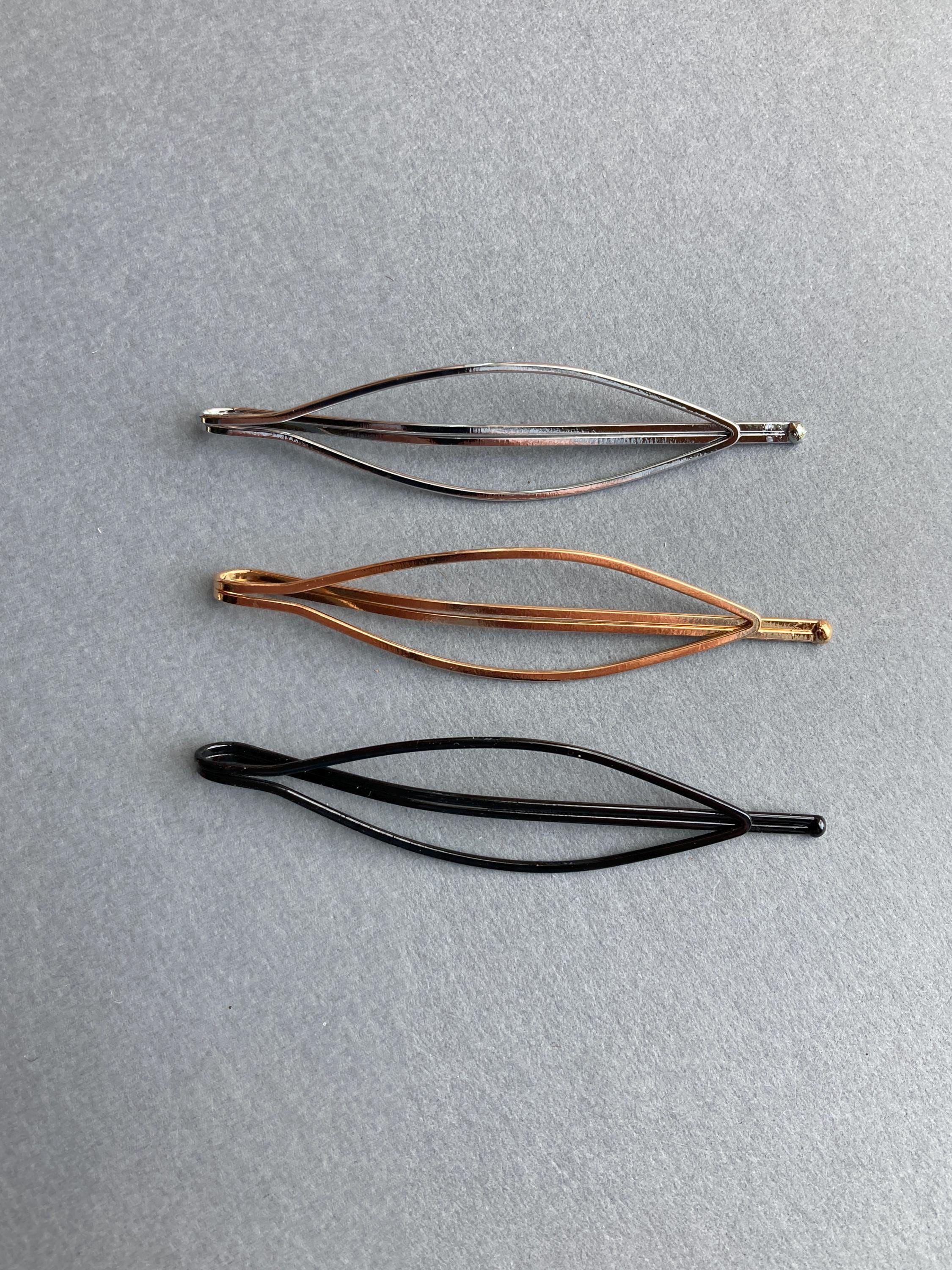 Vintage Bobby Pins Black Large - Etsy