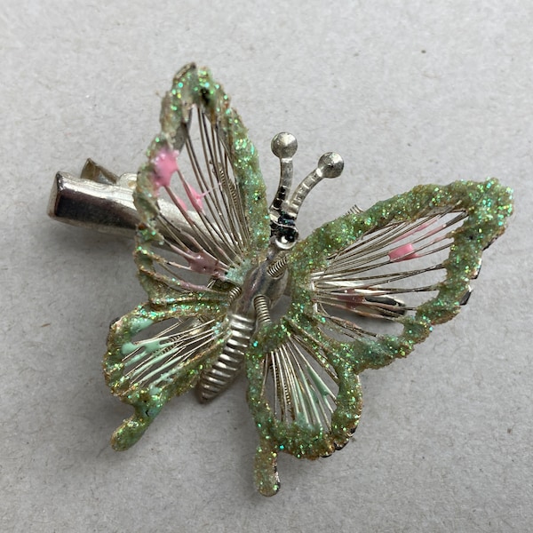 Butterfly Hair Clip Etsy