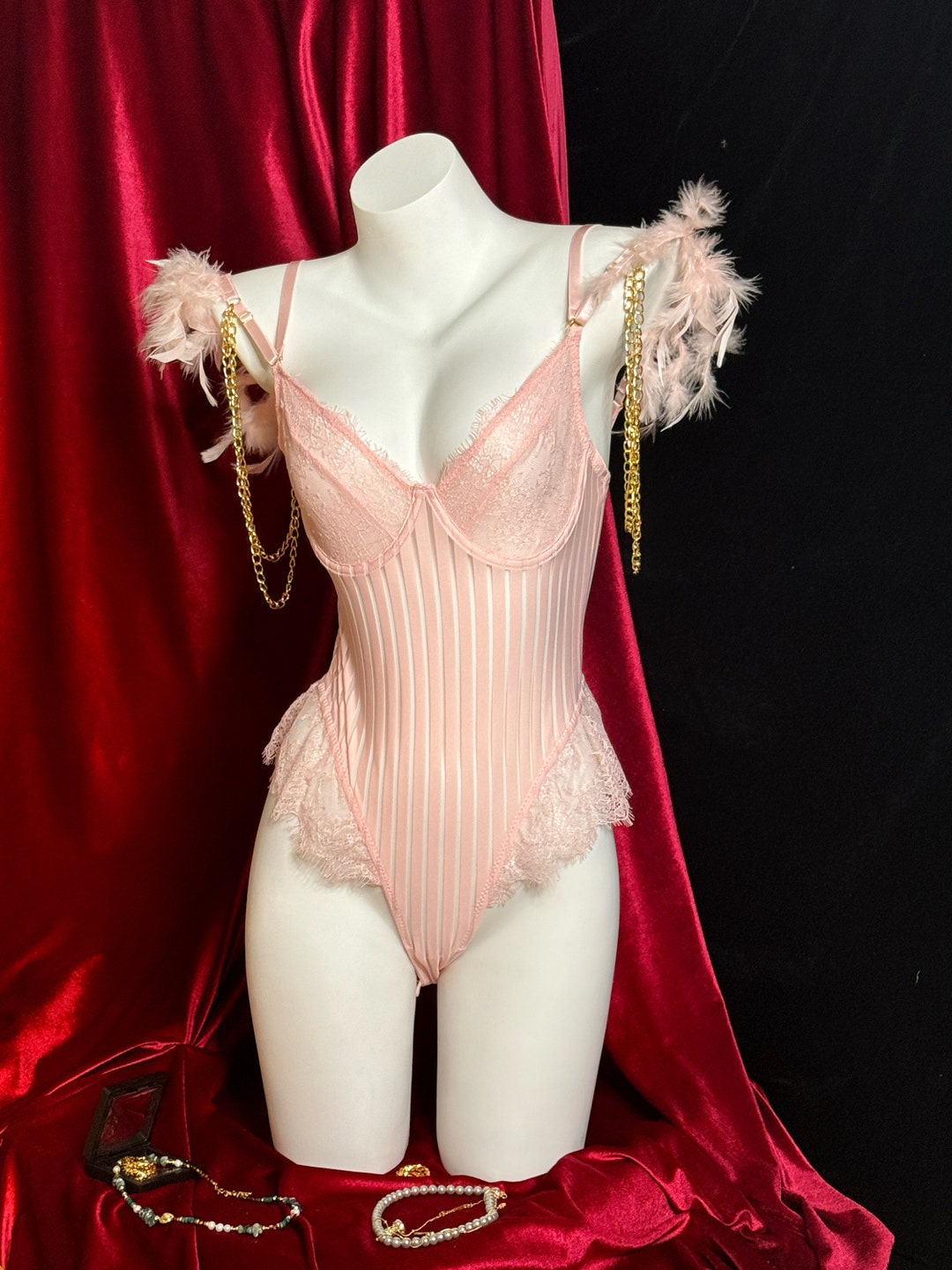 Mesh Bodysuit Lingerie