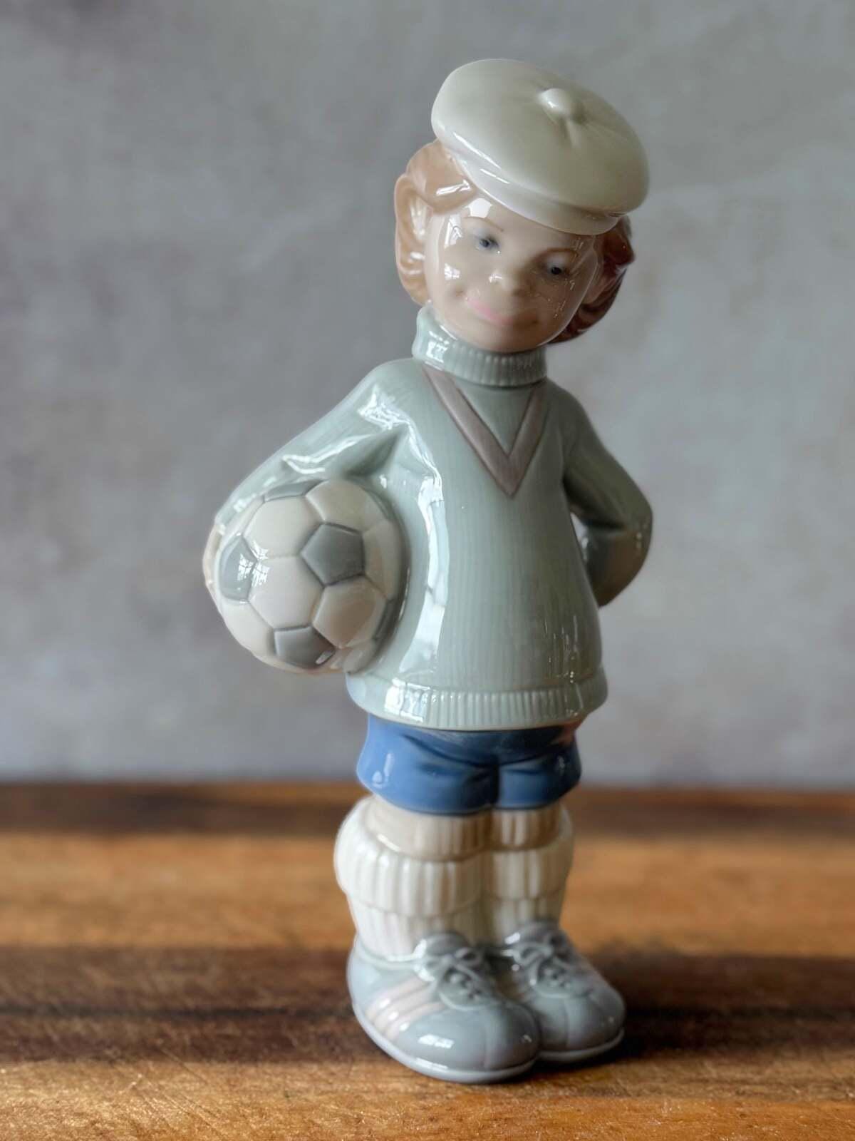 Lladro Soccer Player - Etsy