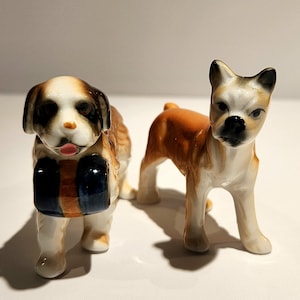 MCM Vintage Boxer Dog Figurine