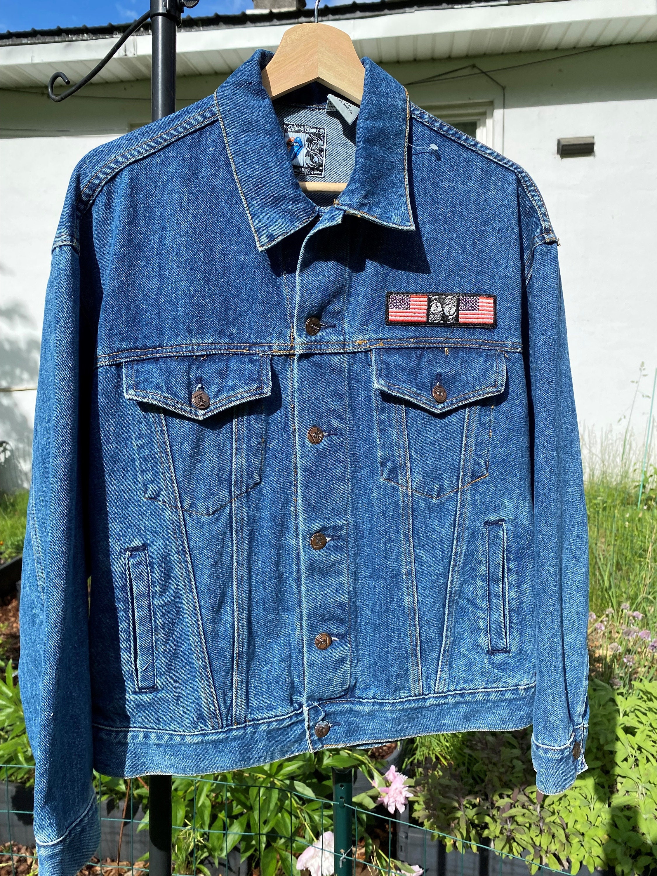 1989 Rolling Stones Steel Wheels Tour Jacket - Etsy