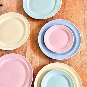 Platos de pan y platos llanos Lu-Ray Pastels
