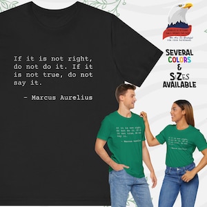 MARCUS AURELIUS TEE Philosophy Apparel Inspirational Roman Top Comfy Stoicism Tshirt Gift For Stoic Shirt Marcus Aurelius Motivational Shirt