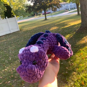 Crochet dragon