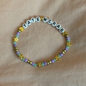 Tate McRae Beaded Friendship Bracelet