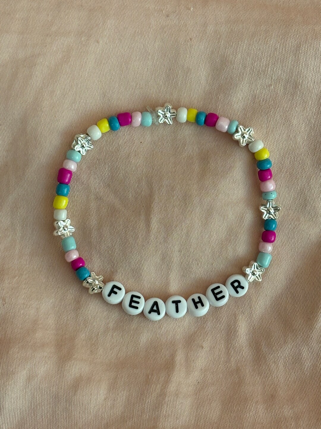 Buy Feather Beaded Friendship Bracelet Online in India