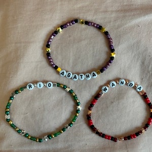 Witches of Westview Beaded Friendship Bracelets