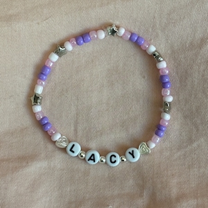 Lacy Beaded Friendship Bracelet