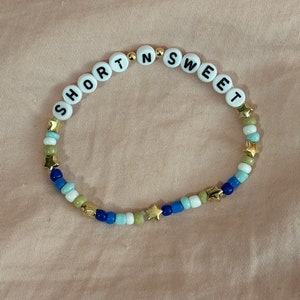 Short N Sweet Beaded Friendship Bracelet