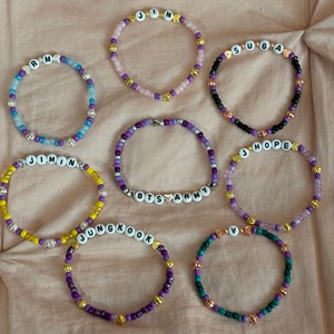 BTS Beaded Friendship Bracelet Set