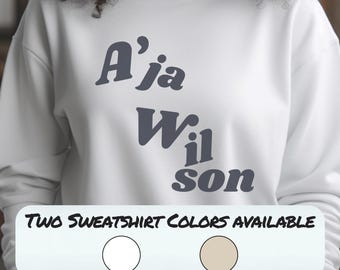 A'ja Wilson Sweatshirt: WNBA Fan Streetwear