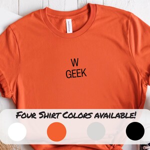 WNBA Geek T-shirt: Women&#39;s Basketball Fan Tee